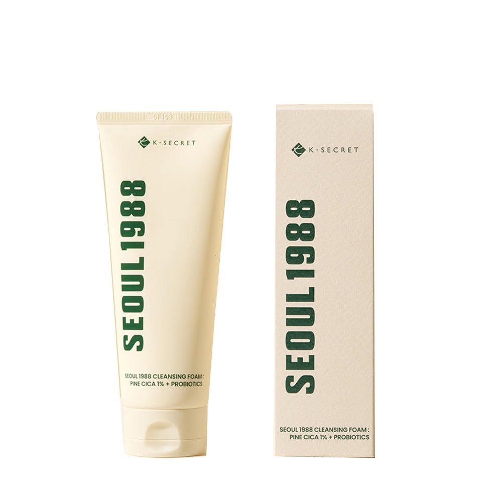 KSECRET SEOUL 1988 Cleansing Foam : Pine Cica 1% + Probiotics
