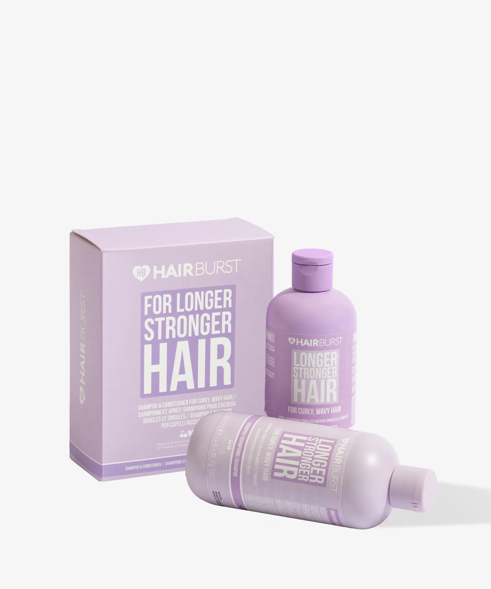 Hair Burst Shampoo & Conditioner for Curly and Wavy Hair