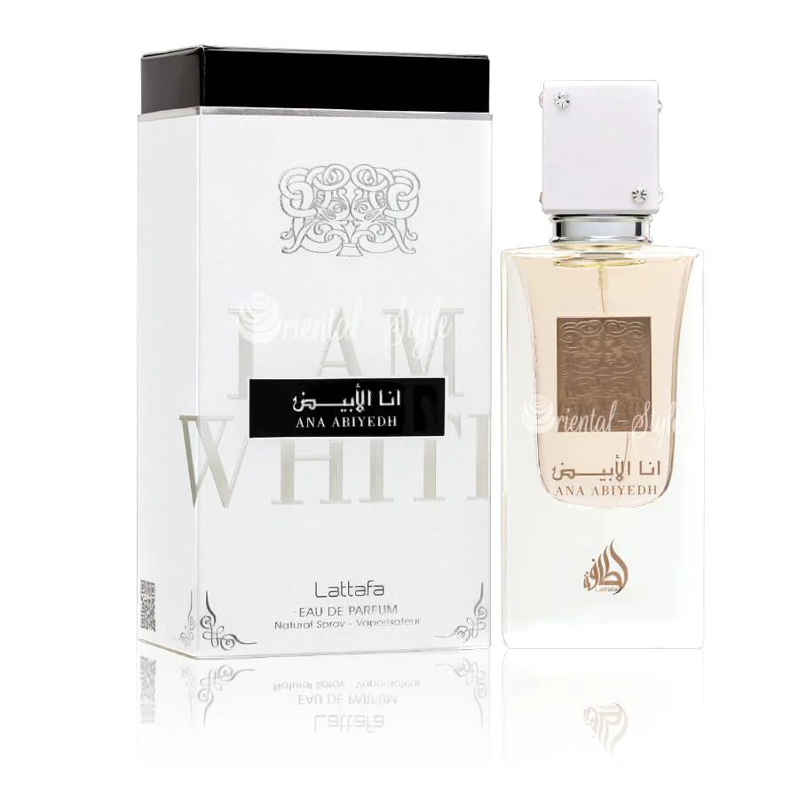 Lattafa I Am White for Unisex Eau De Perfume