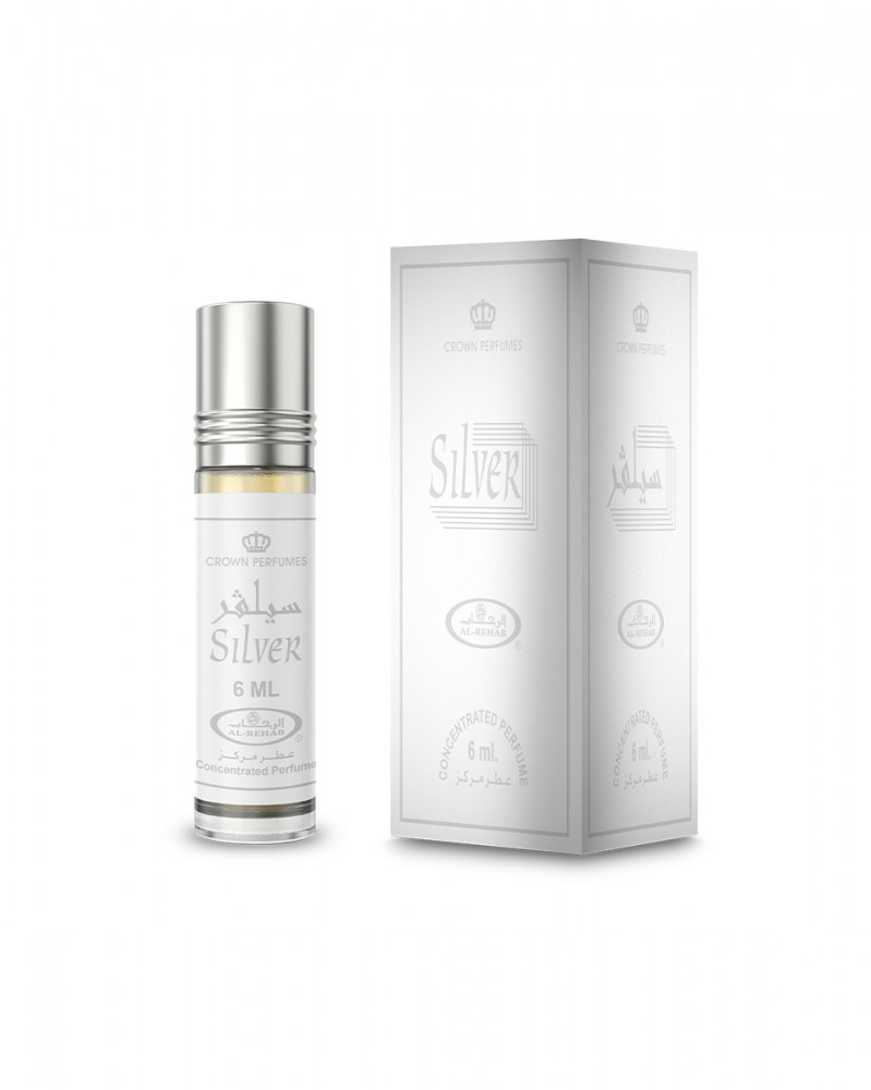 Silver Perfume Oil By Alrehab Perfumes