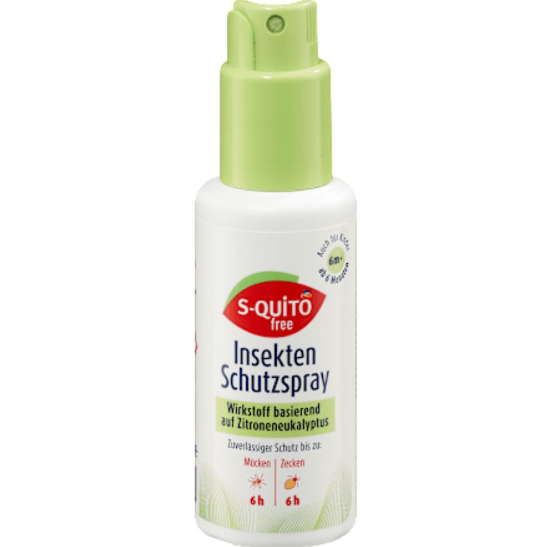 S-QUITO Free Insect Repellent Spray Lemon Eucalyptus