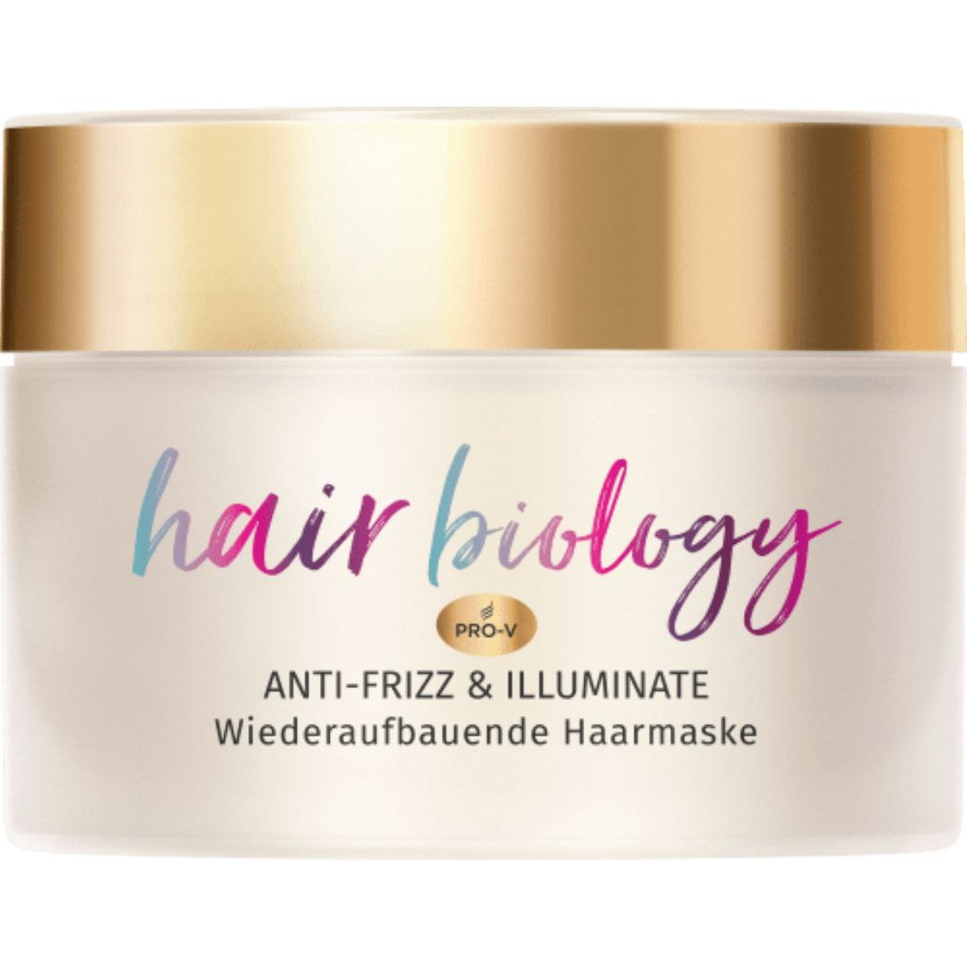 Hair Biology Hair Treatment Anti-Frizz & Illuminate Mask