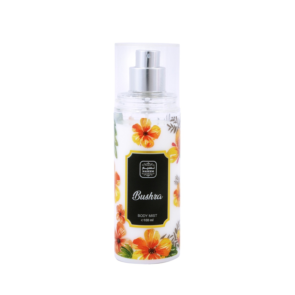 Bushra Non Alcoholic Body & Hair Mist By Naseem
