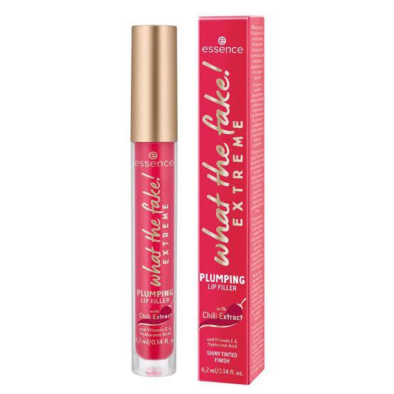 Essence What the Fake! Extreme Plumping Lip Filler - Intensely plumping lip gloss with chili extract