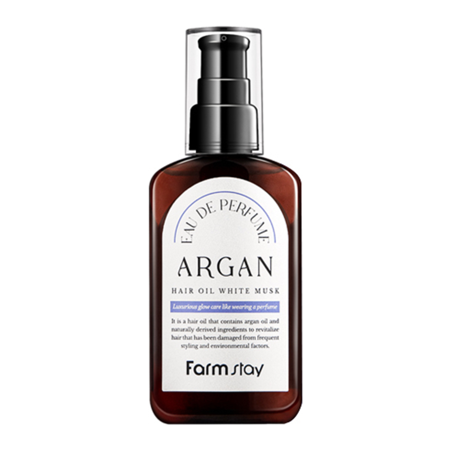 Farmstay Eau De Perfume Argan Hair Oil White Musk