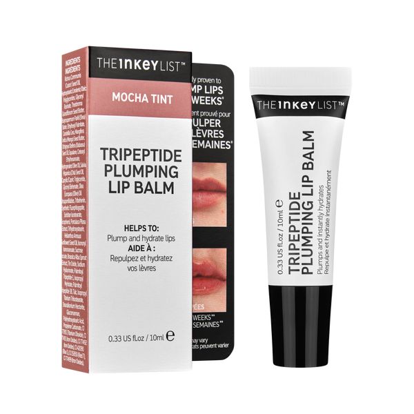 The INKEY List Tripeptide Plumping Lip Balm - Mocha Tint