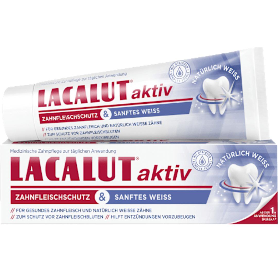 Lacalut Toothpaste Active Gum Protection & Gentle Whitening